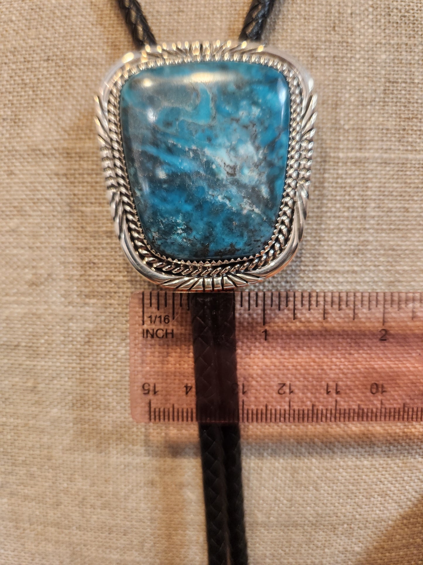 Desert Treasure: Kingman Turquoise Bolo