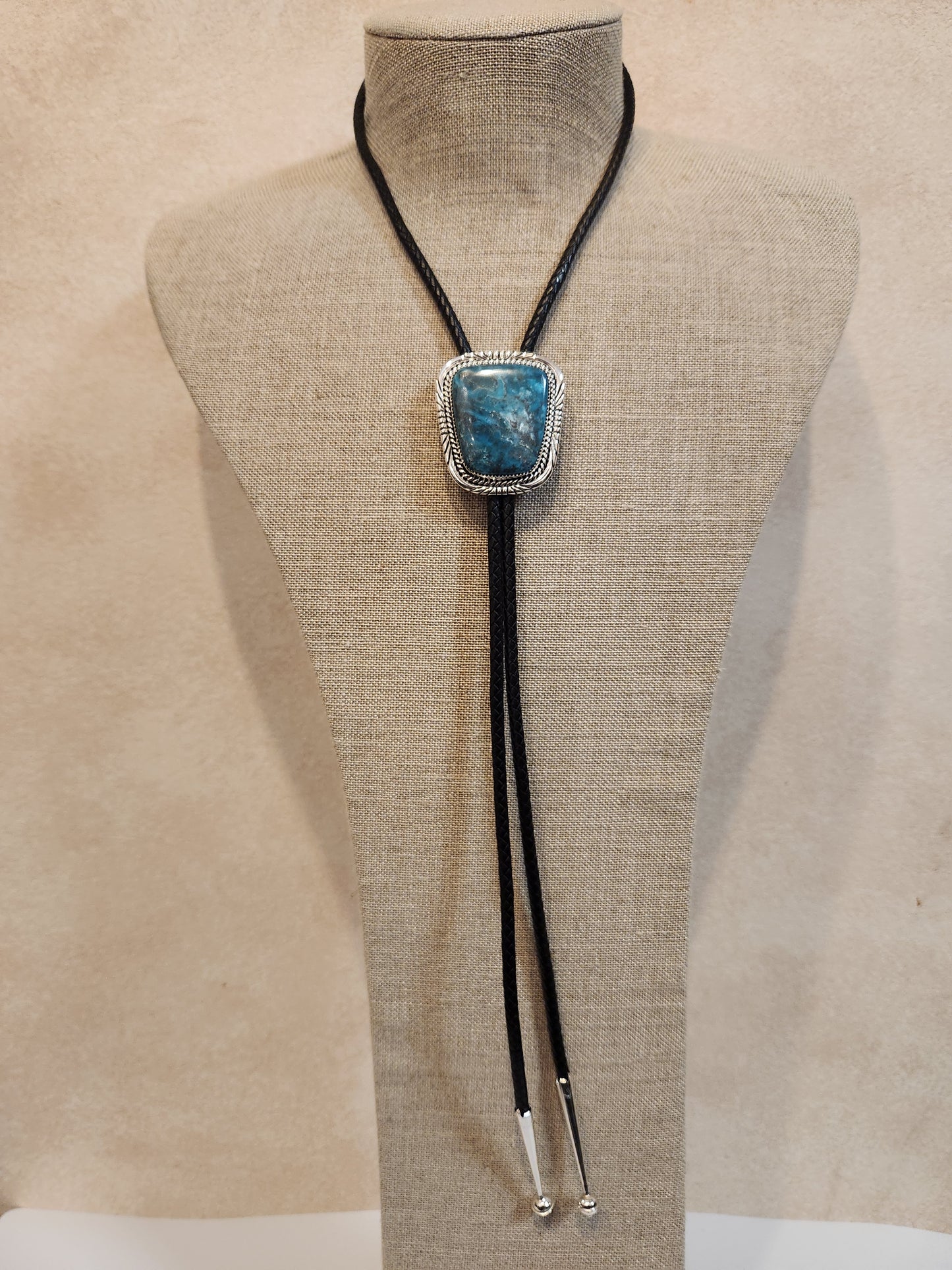 Desert Treasure: Kingman Turquoise Bolo