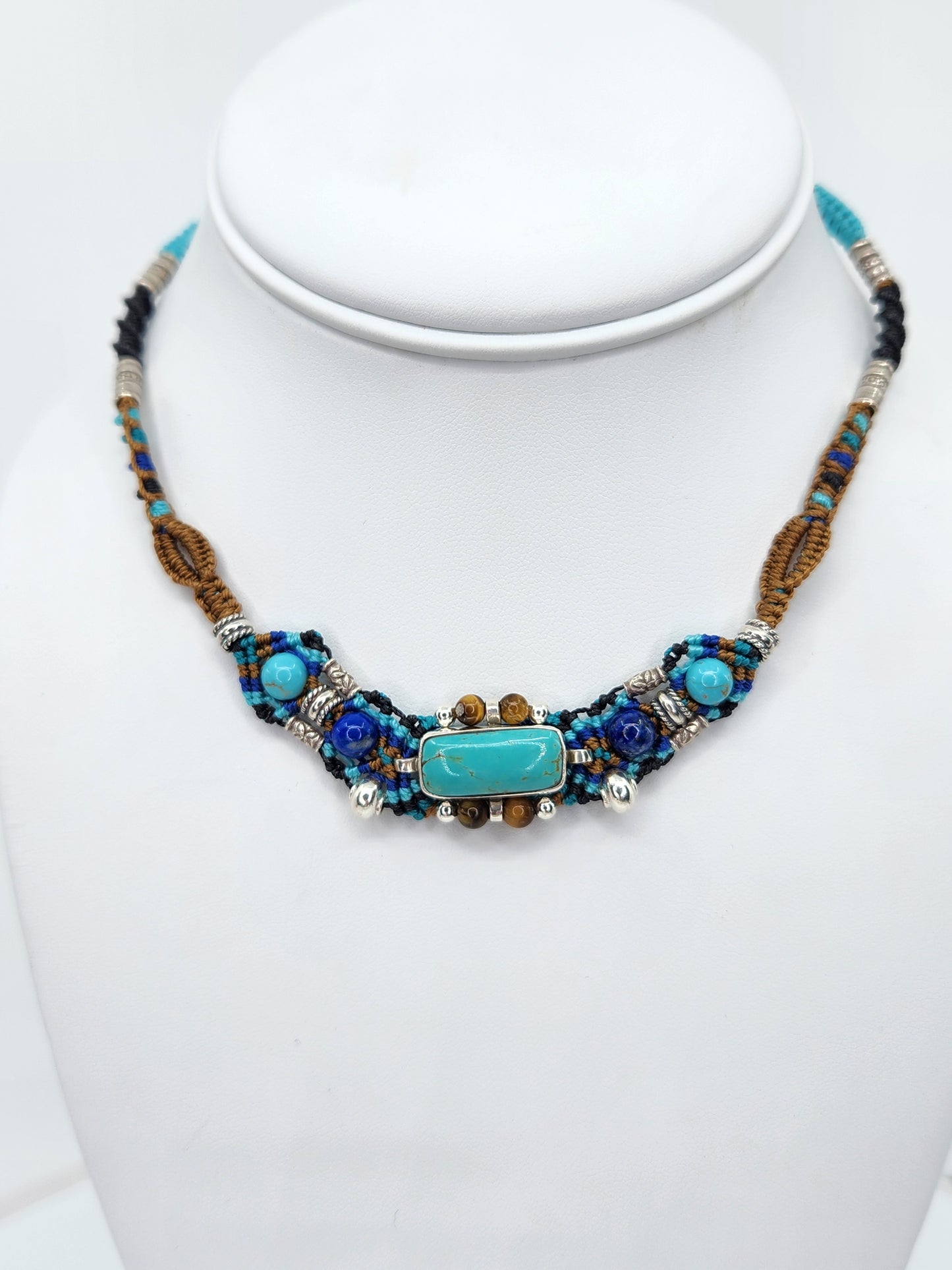 Isha Elafi - Turquoise Multicolor Necklace