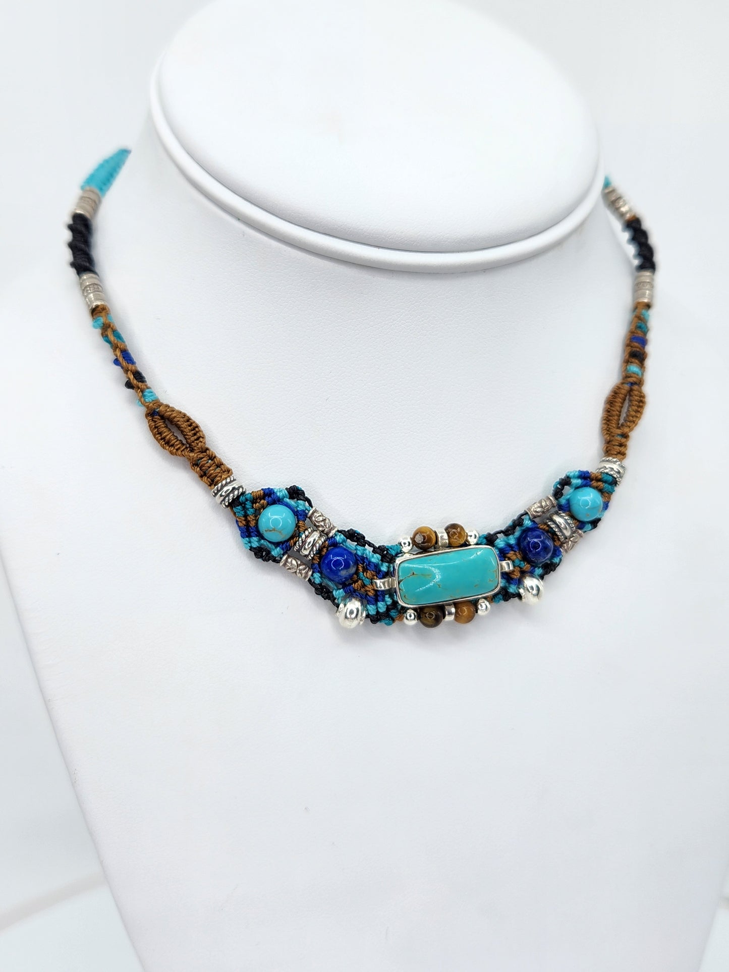 Isha Elafi - Turquoise Multicolor Necklace