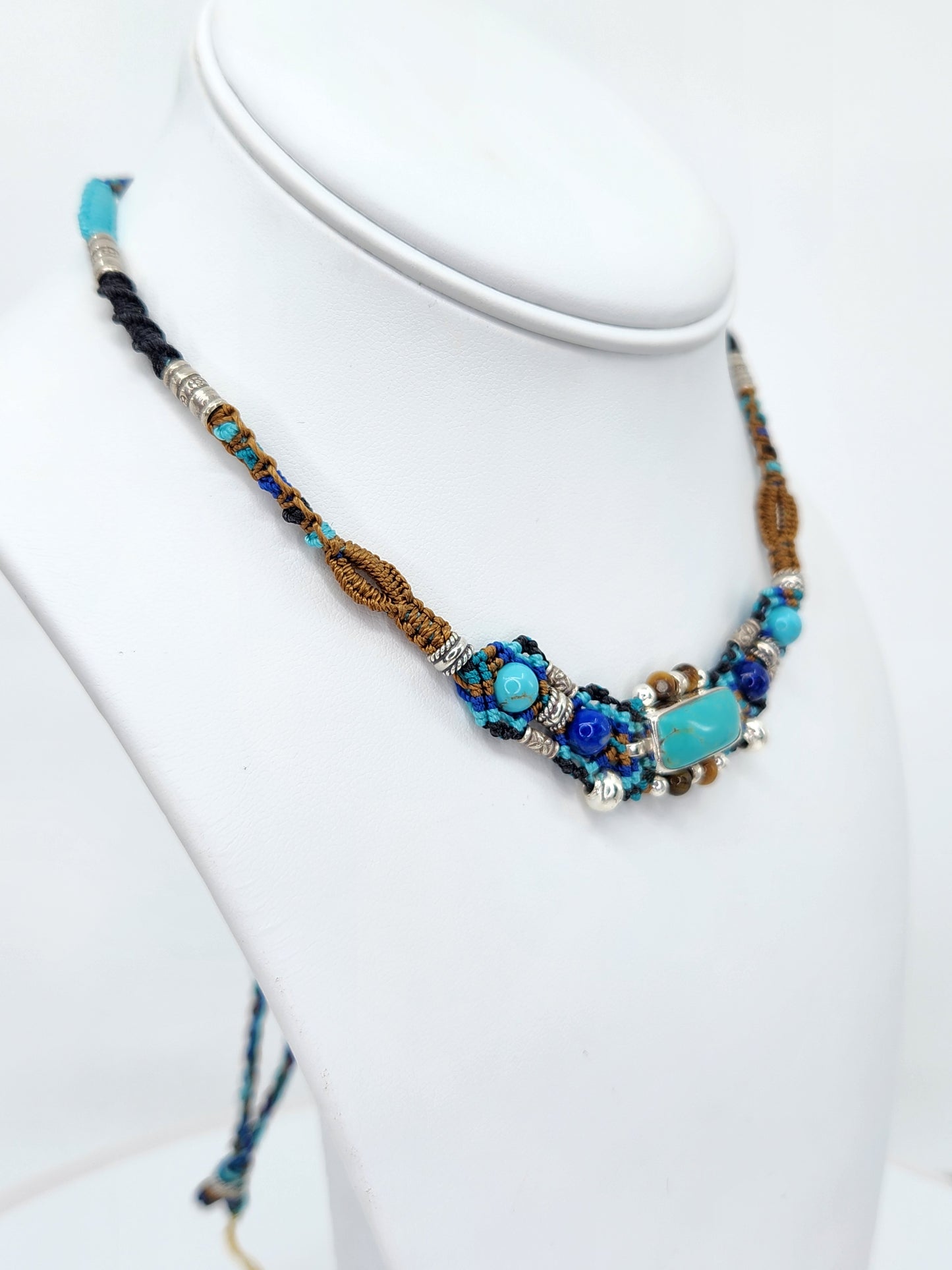 Isha Elafi - Turquoise Multicolor Necklace