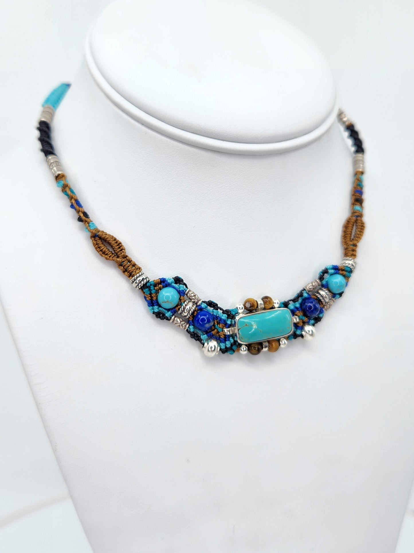 Isha Elafi - Turquoise Multicolor Necklace