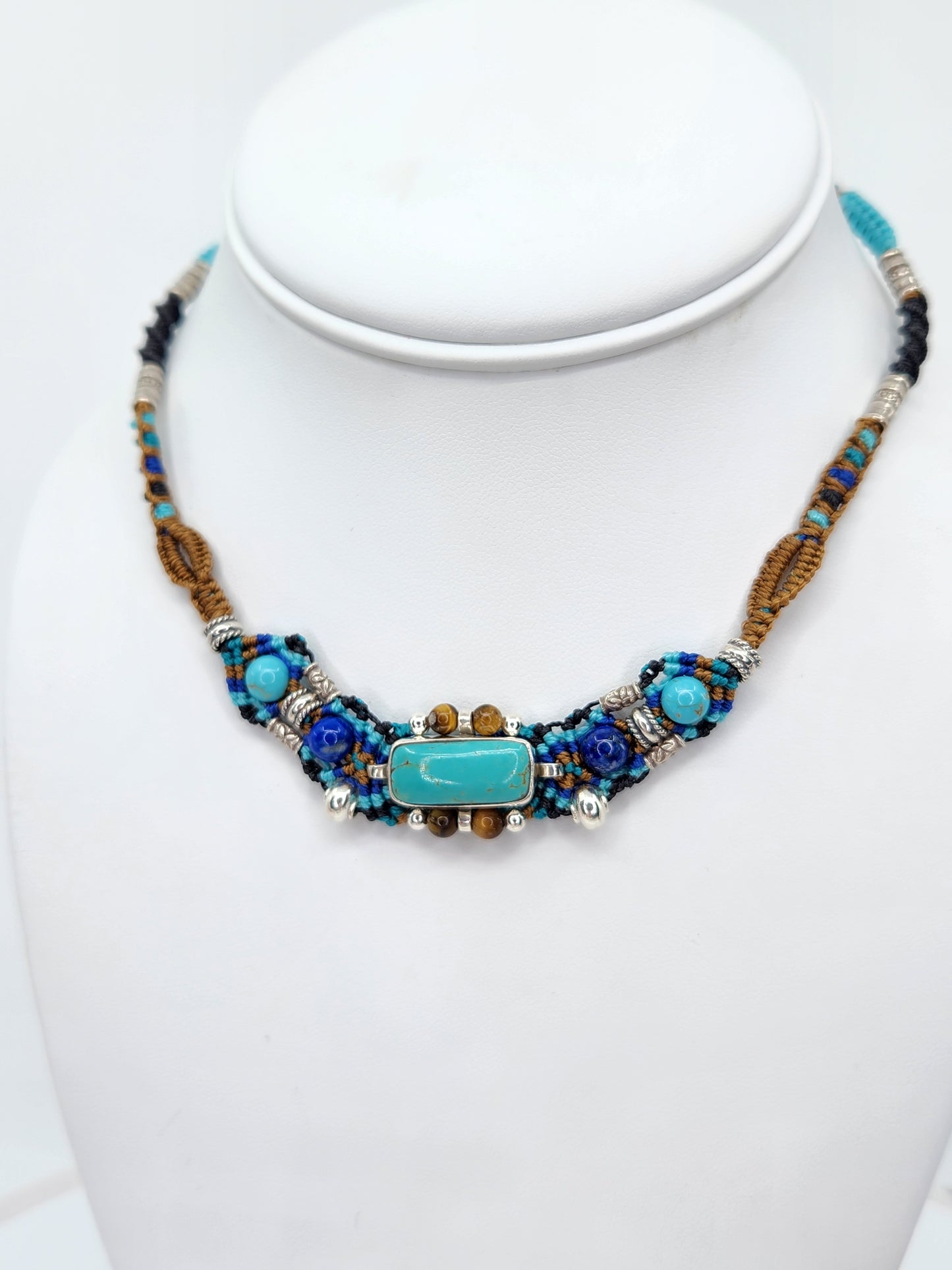 Isha Elafi - Turquoise Multicolor Necklace