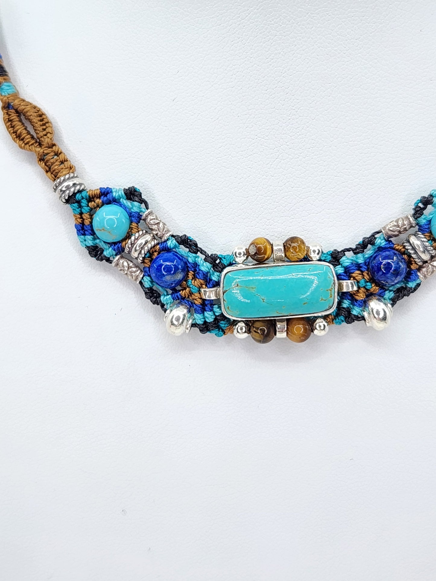 Isha Elafi - Turquoise Multicolor Necklace