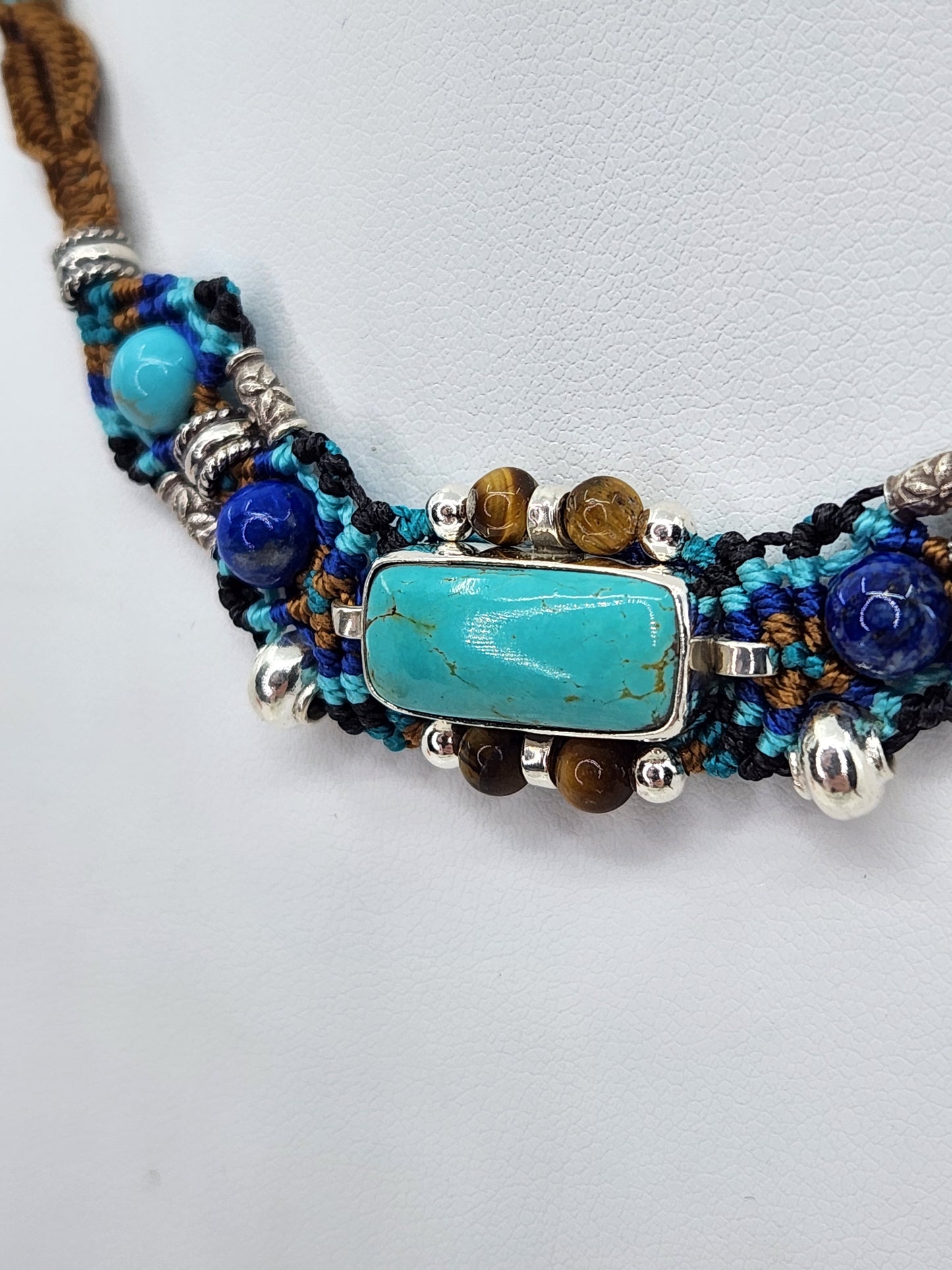 Isha Elafi - Turquoise Multicolor Necklace