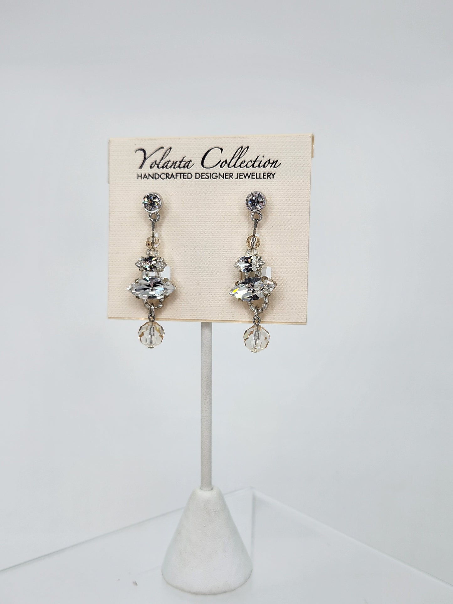 Yolanta Collection - Crystal Earrings