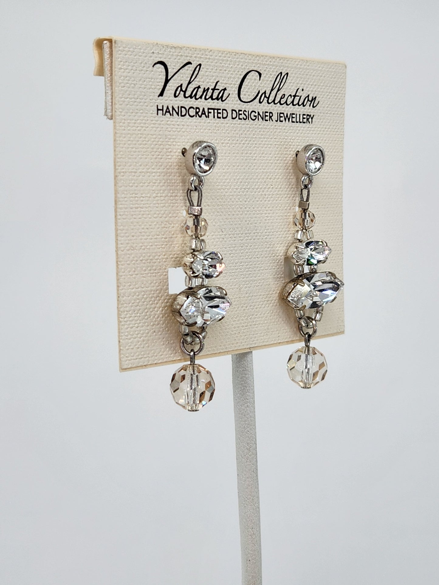 Yolanta Collection - Crystal Earrings