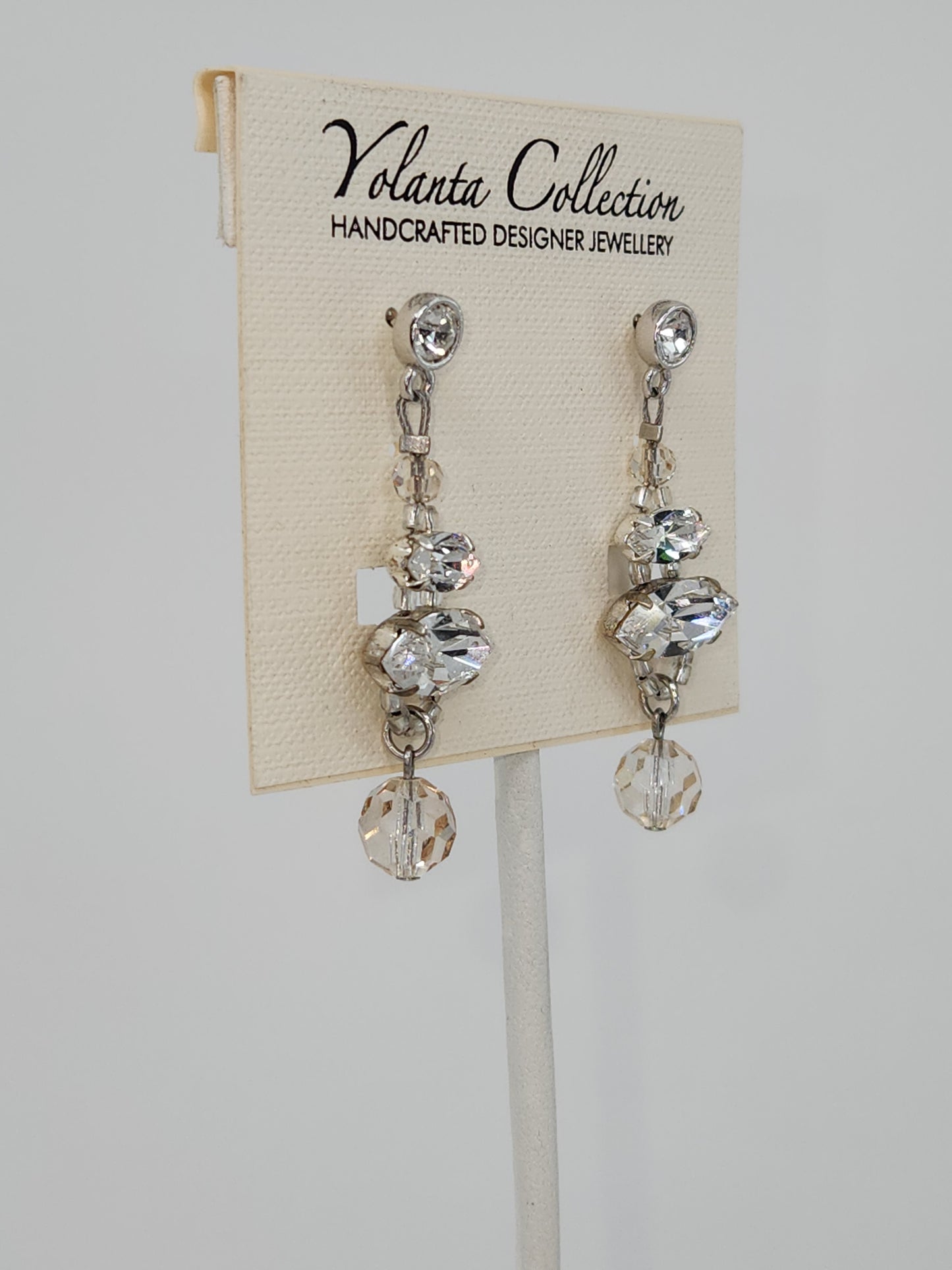 Yolanta Collection - Crystal Earrings