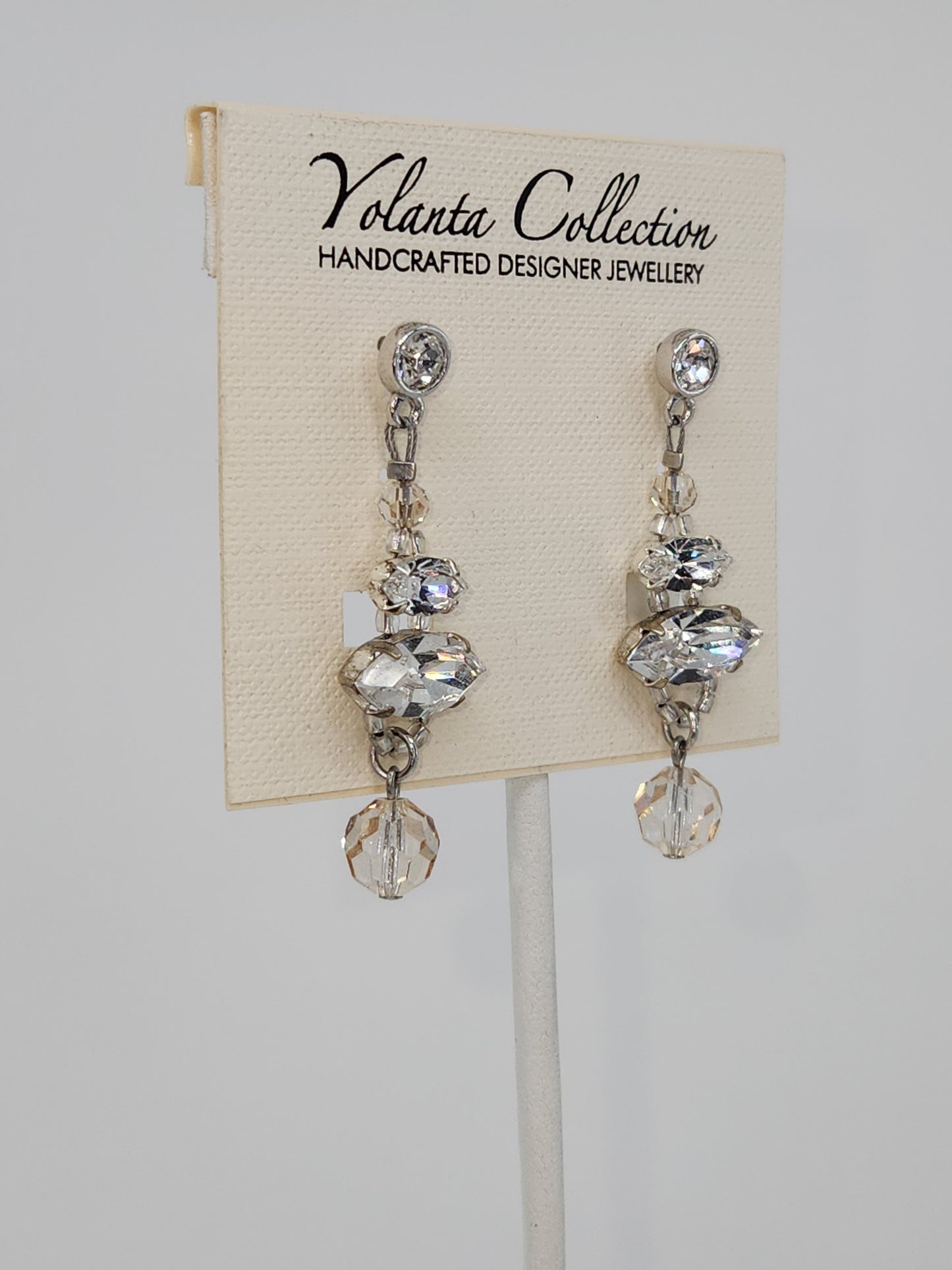 Yolanta Collection - Crystal Earrings
