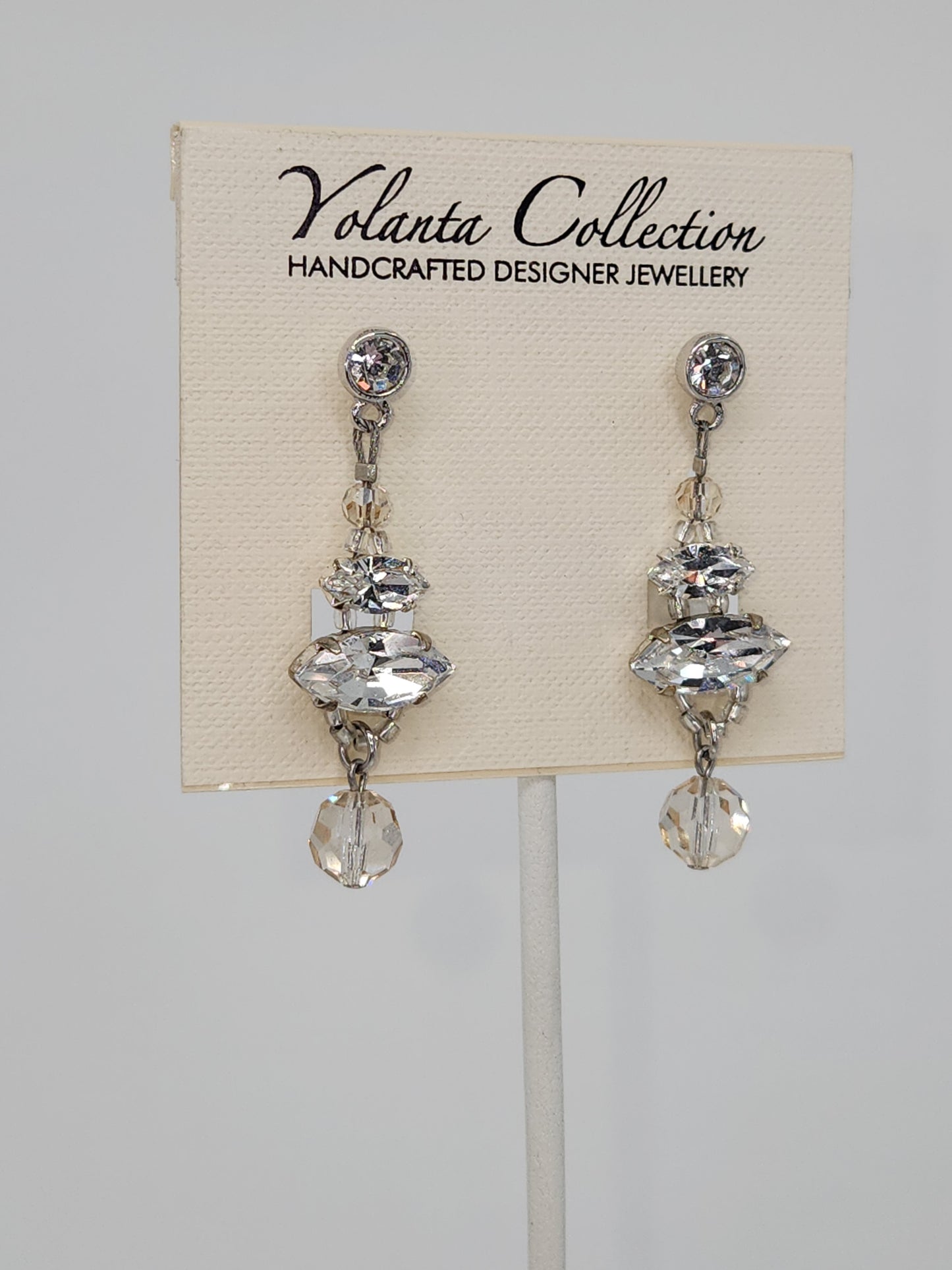 Yolanta Collection - Crystal Earrings
