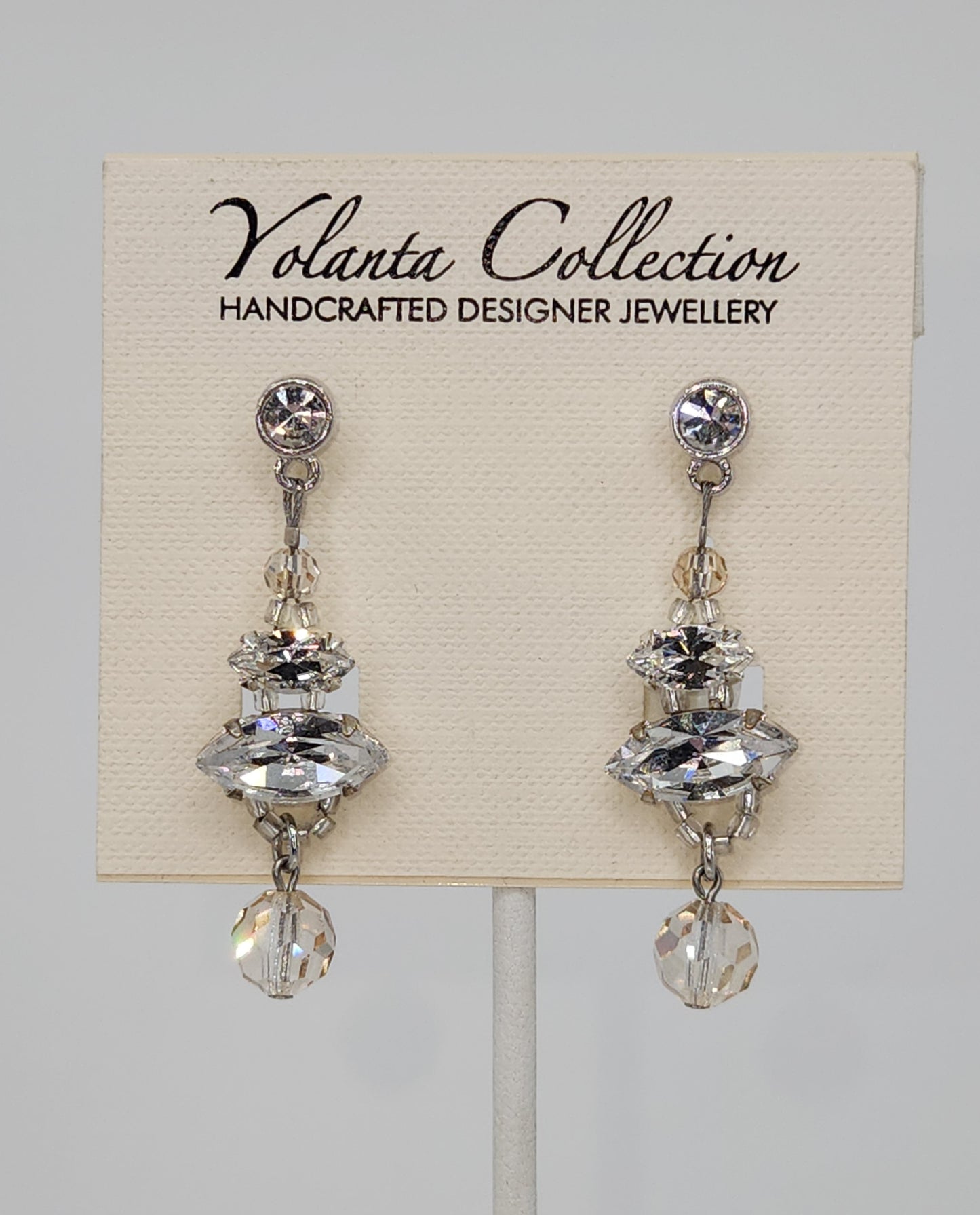 Yolanta Collection - Crystal Earrings
