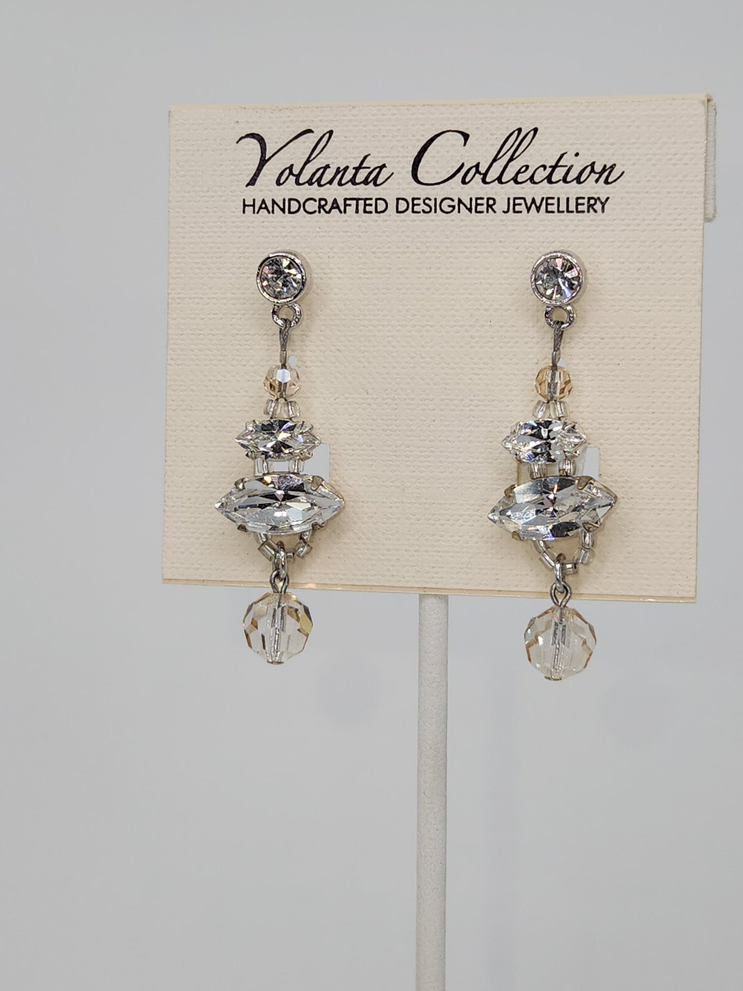 Yolanta Collection - Crystal Earrings