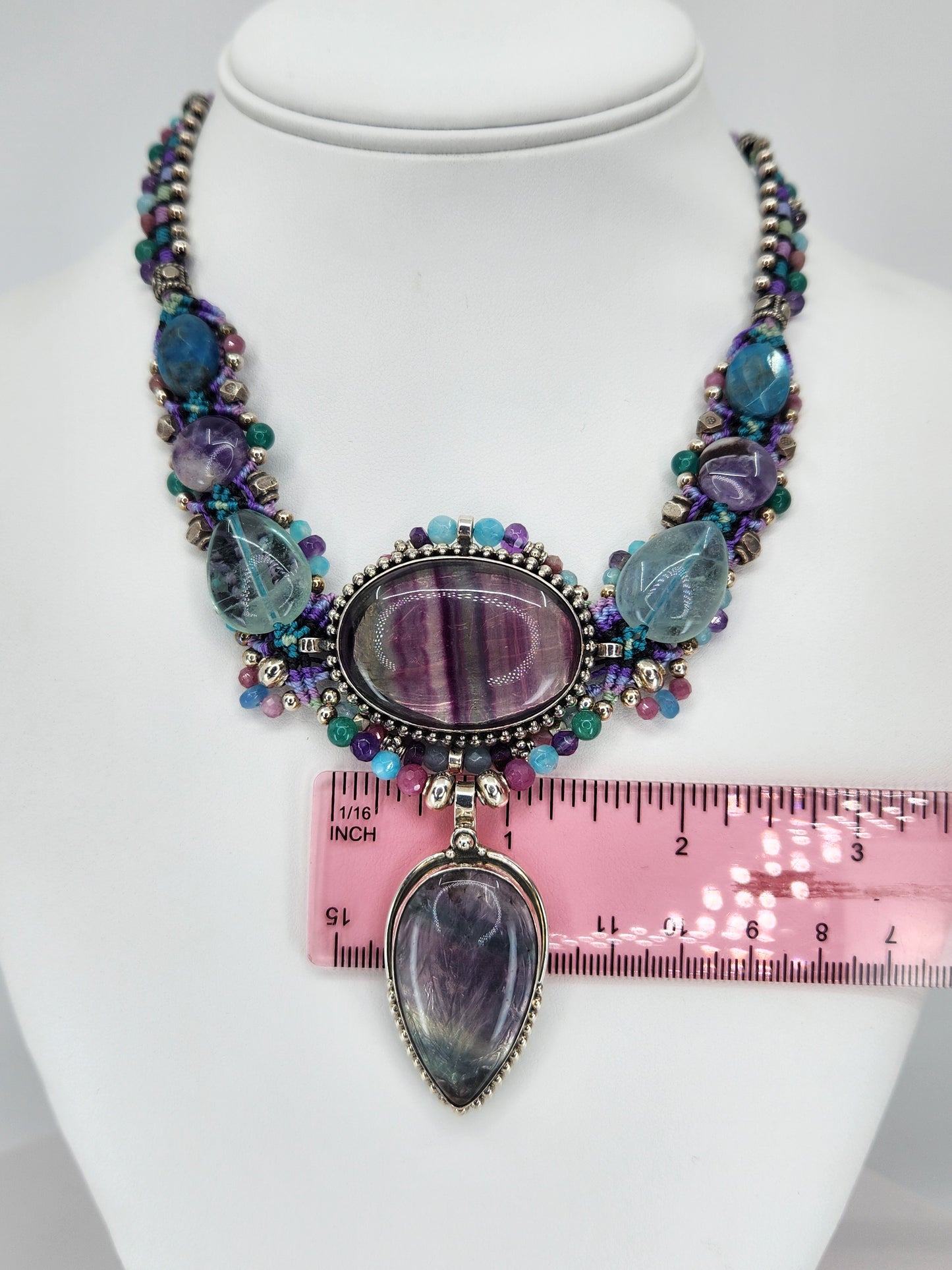 Isha Elafi - Florite Crystal Necklace