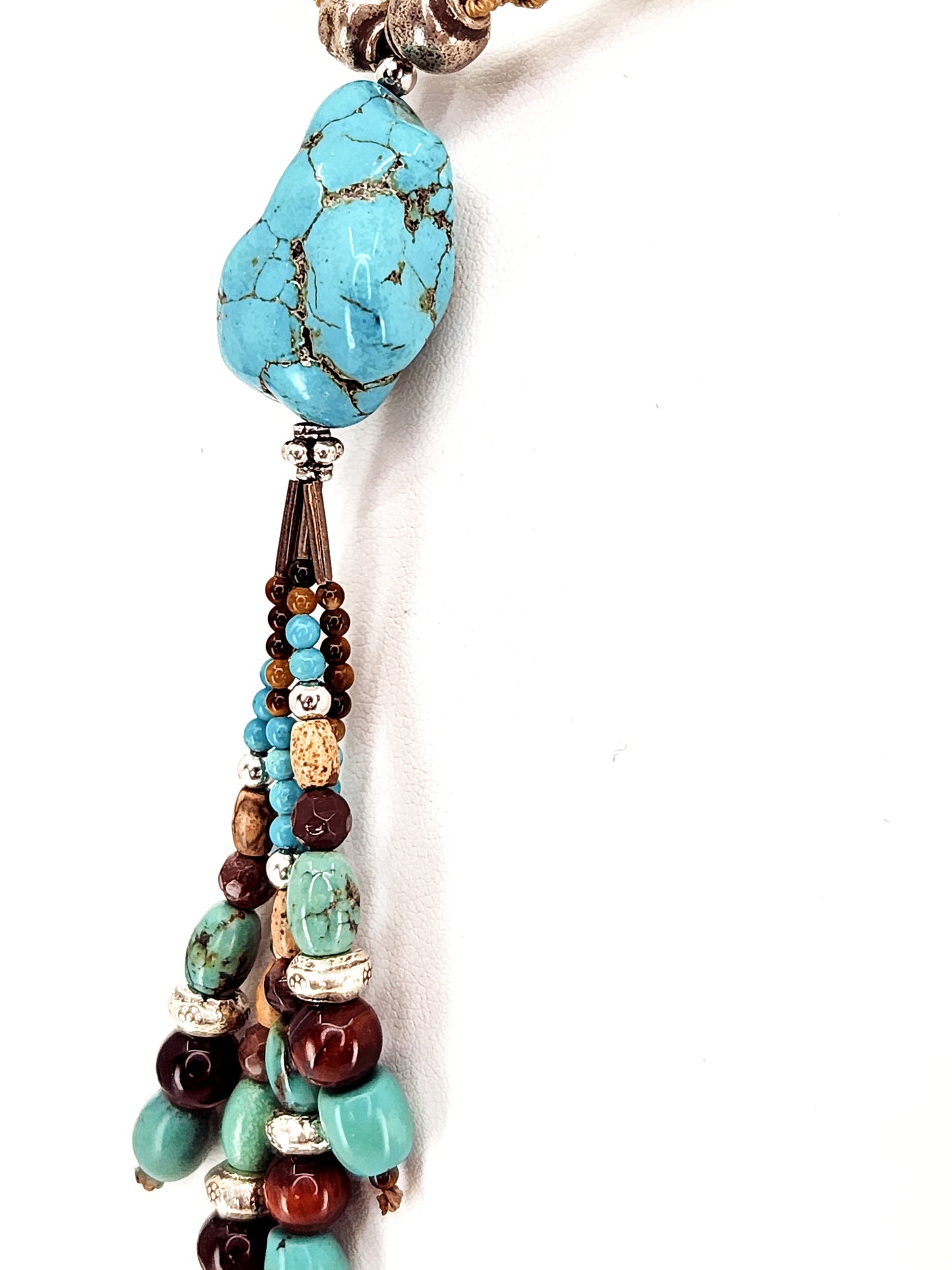 Isha Elafi - Turquoise necklace.