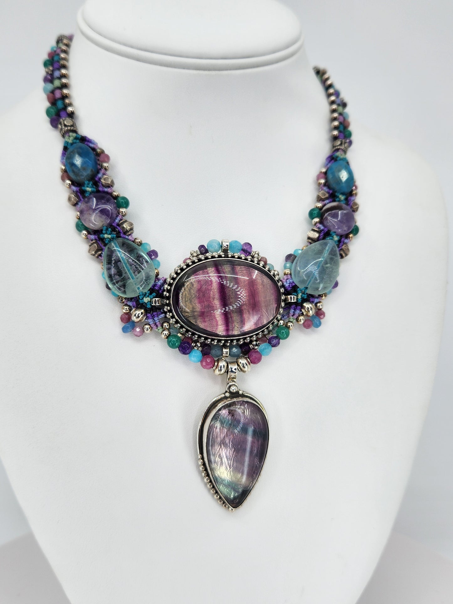 Isha Elafi - Florite Crystal Necklace