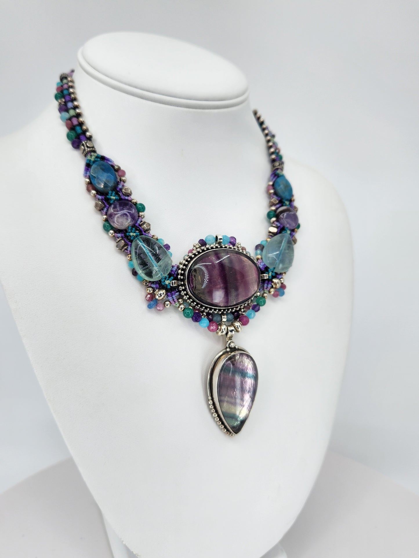 Isha Elafi - Florite Crystal Necklace