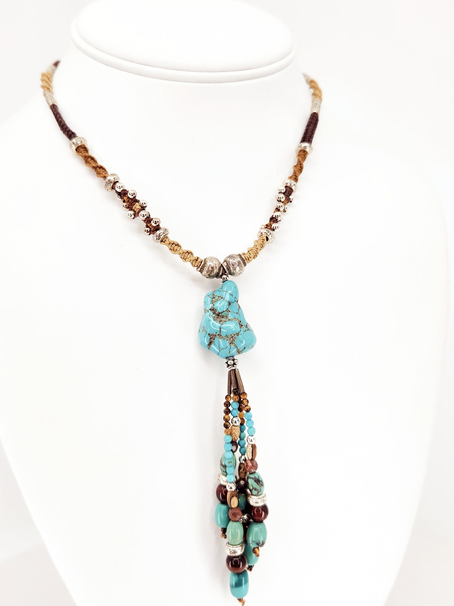 Isha Elafi - Turquoise necklace.