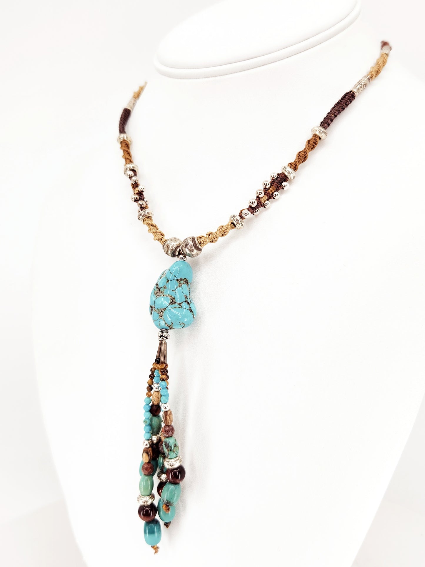 Isha Elafi - Turquoise necklace.
