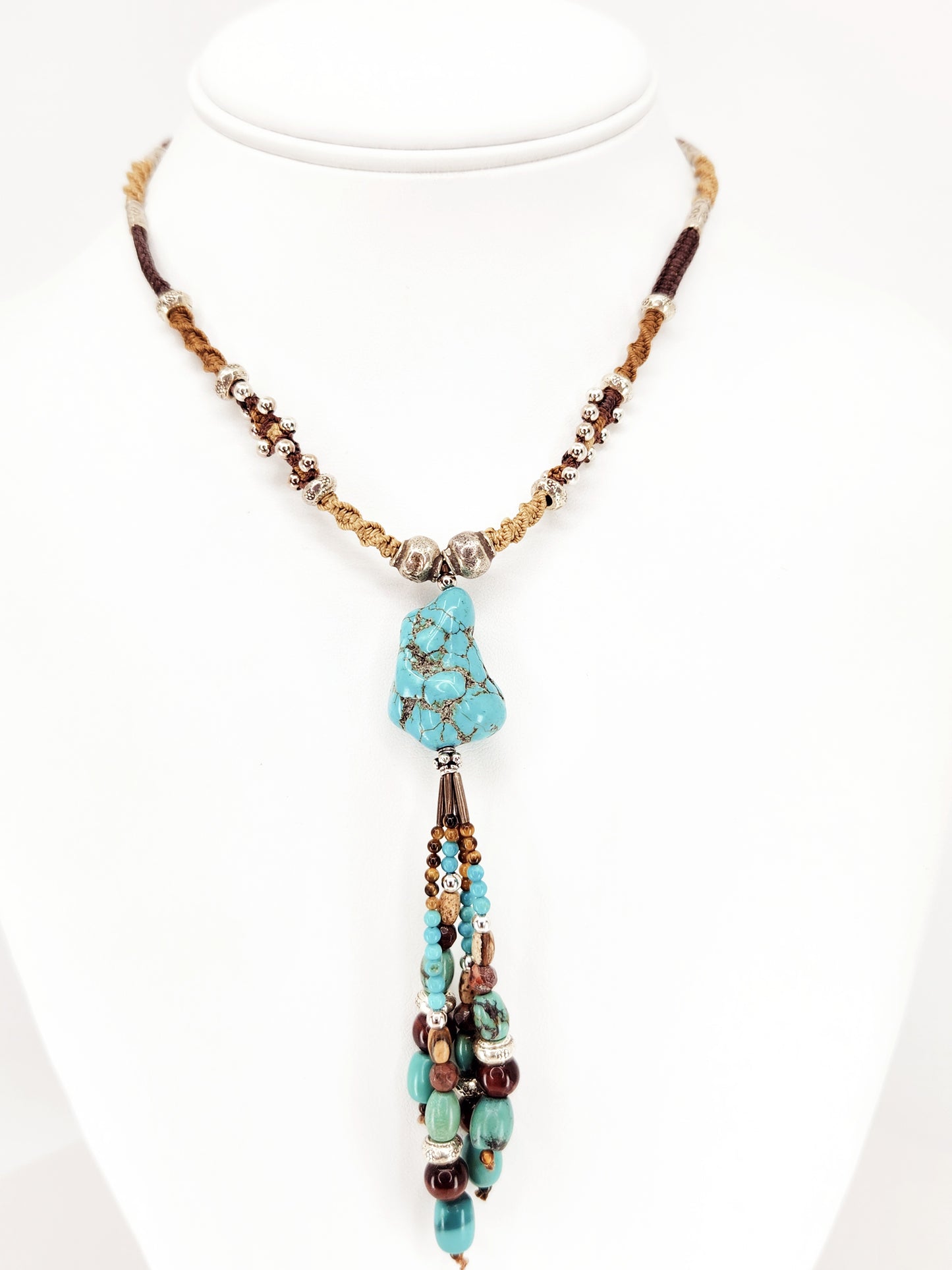 Isha Elafi - Turquoise necklace.