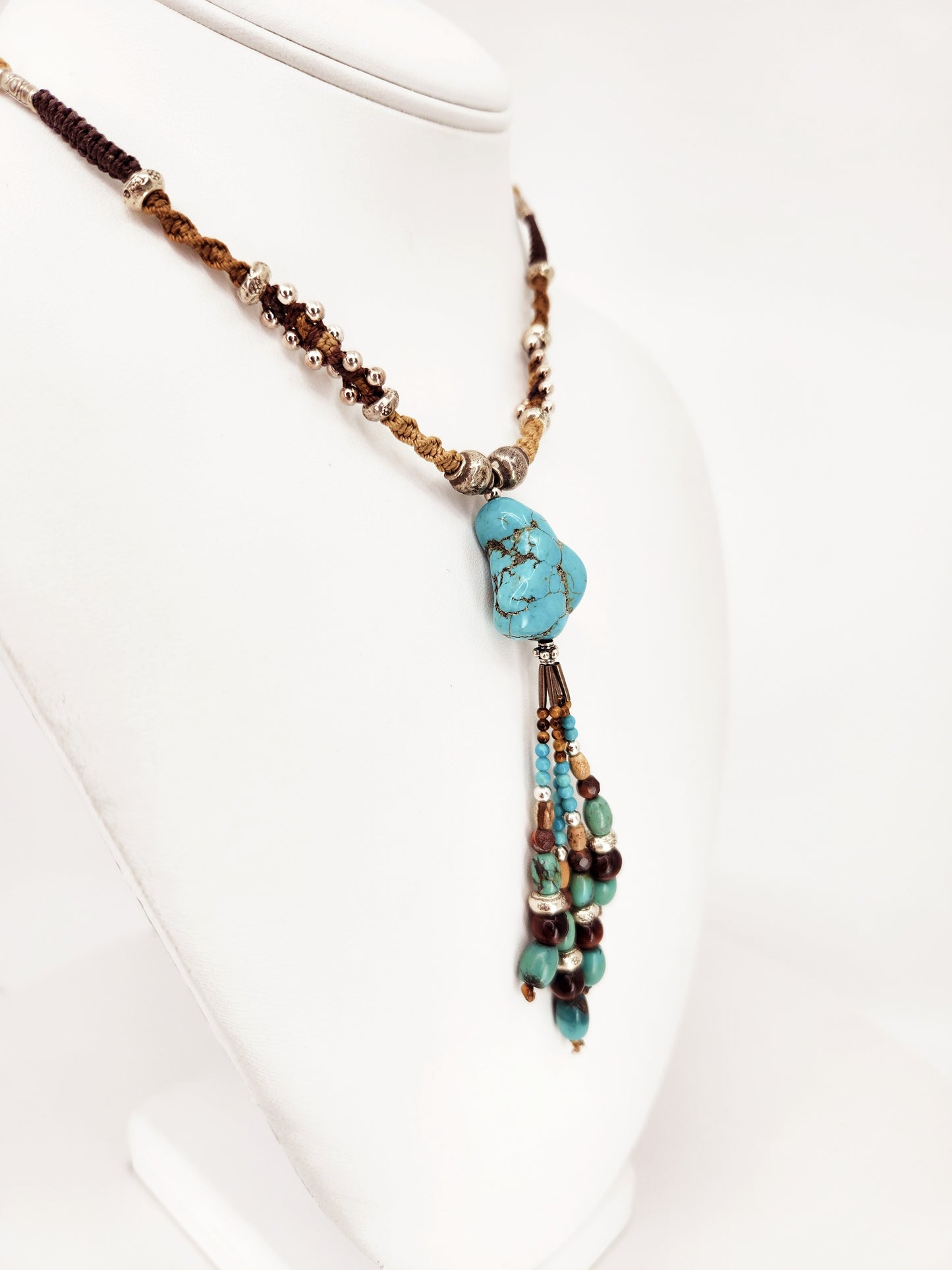 Isha Elafi - Turquoise necklace.