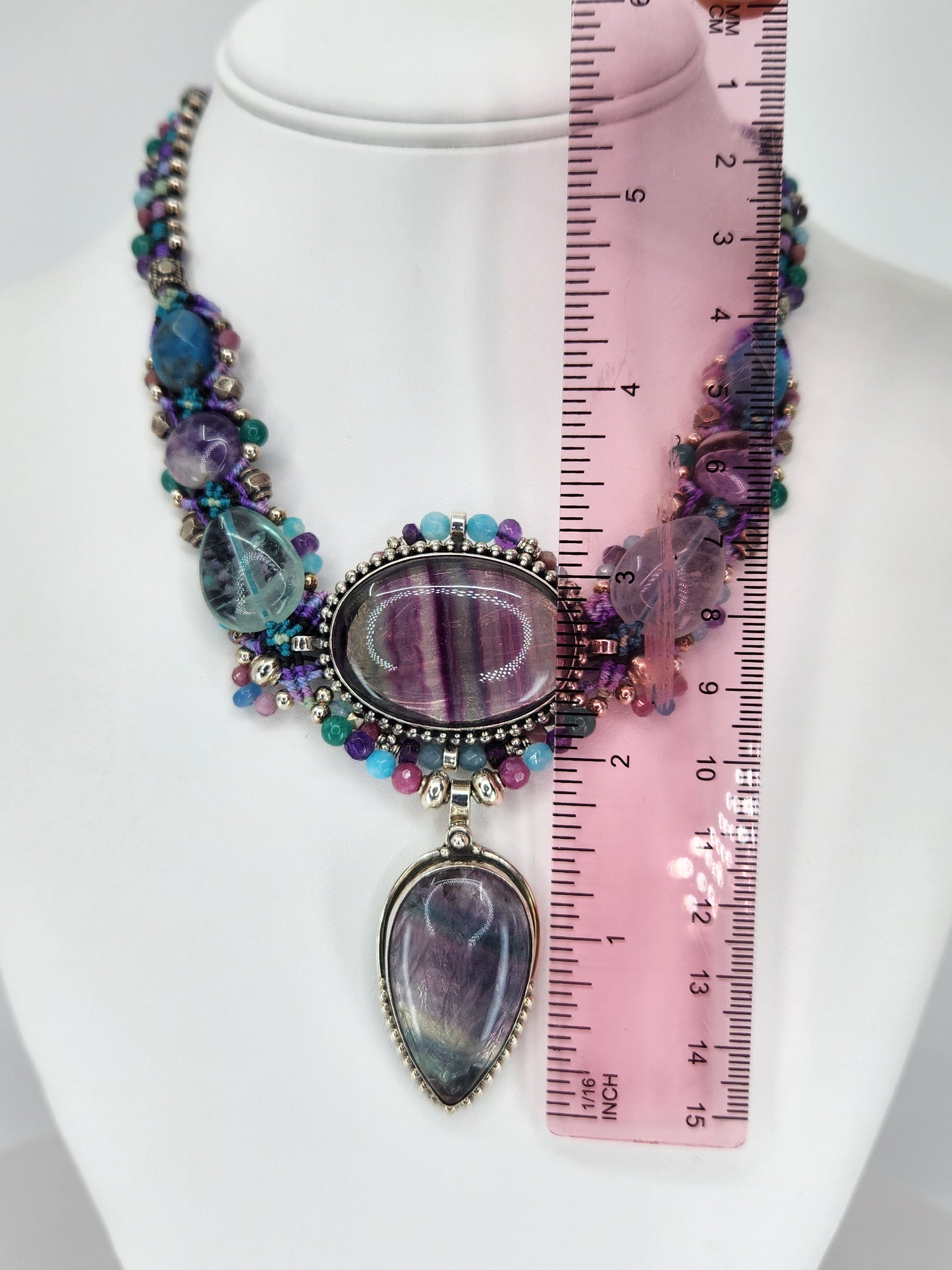 Isha Elafi - Florite Crystal Necklace