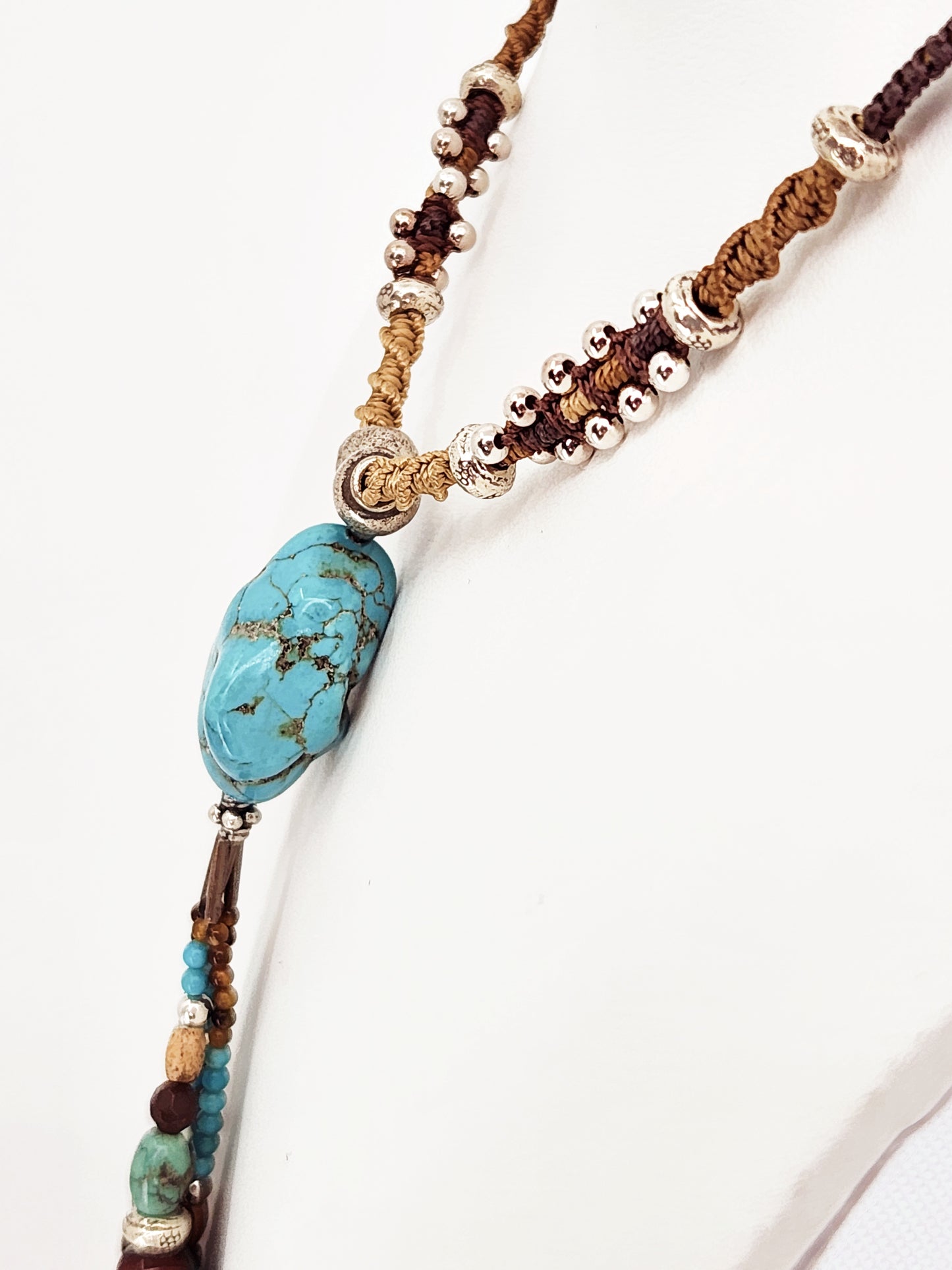 Isha Elafi - Turquoise necklace.