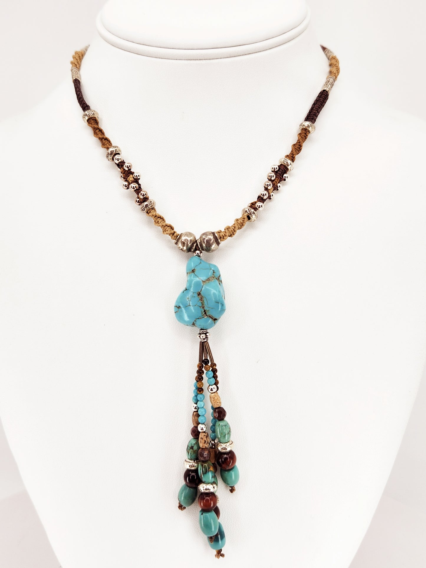 Isha Elafi - Turquoise necklace.