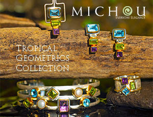 Sterling Silver and 22K Gold Vermeil Ring with African Amethyst