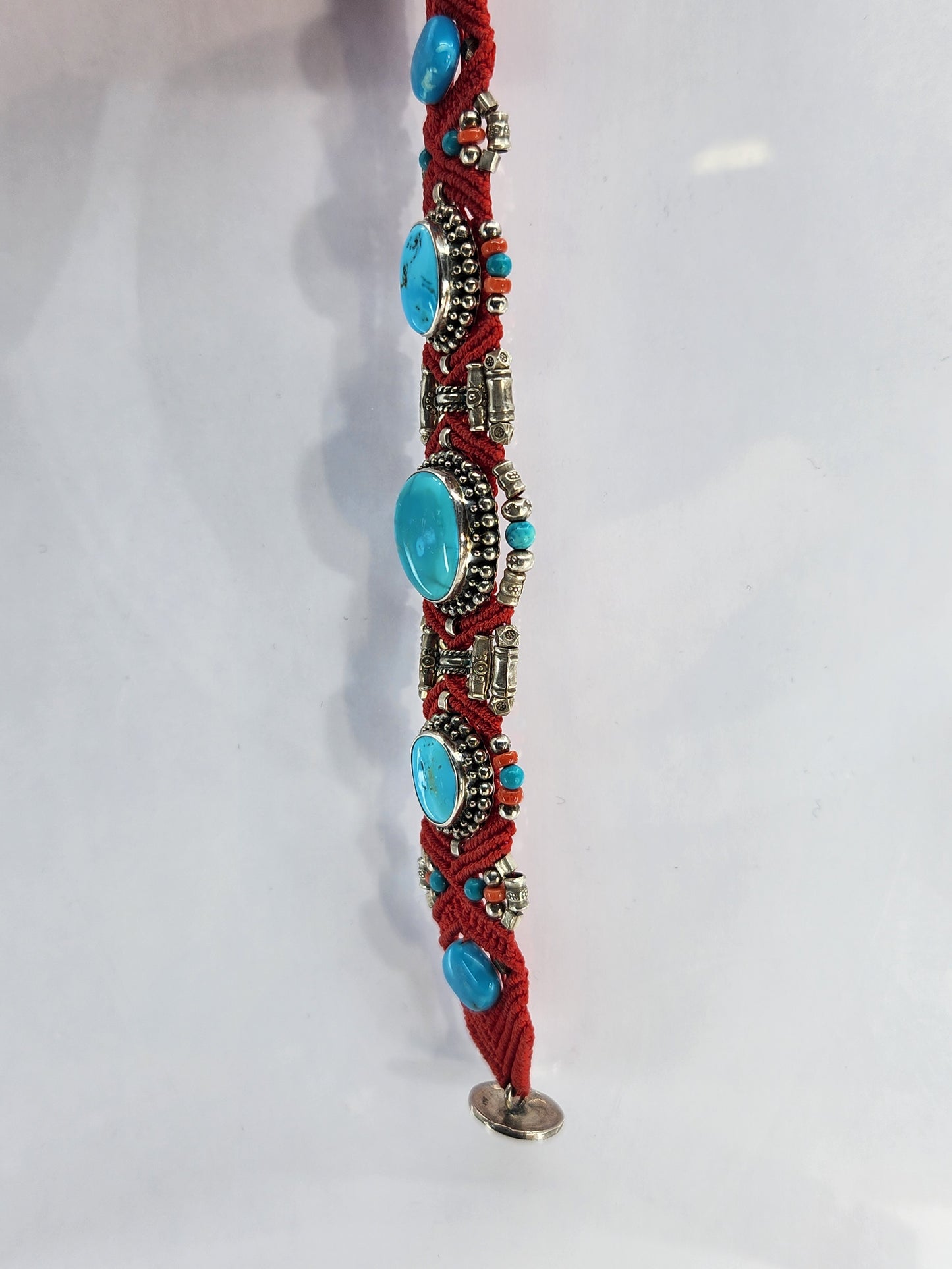 Isha Elafi - Turquoise red  bracelet