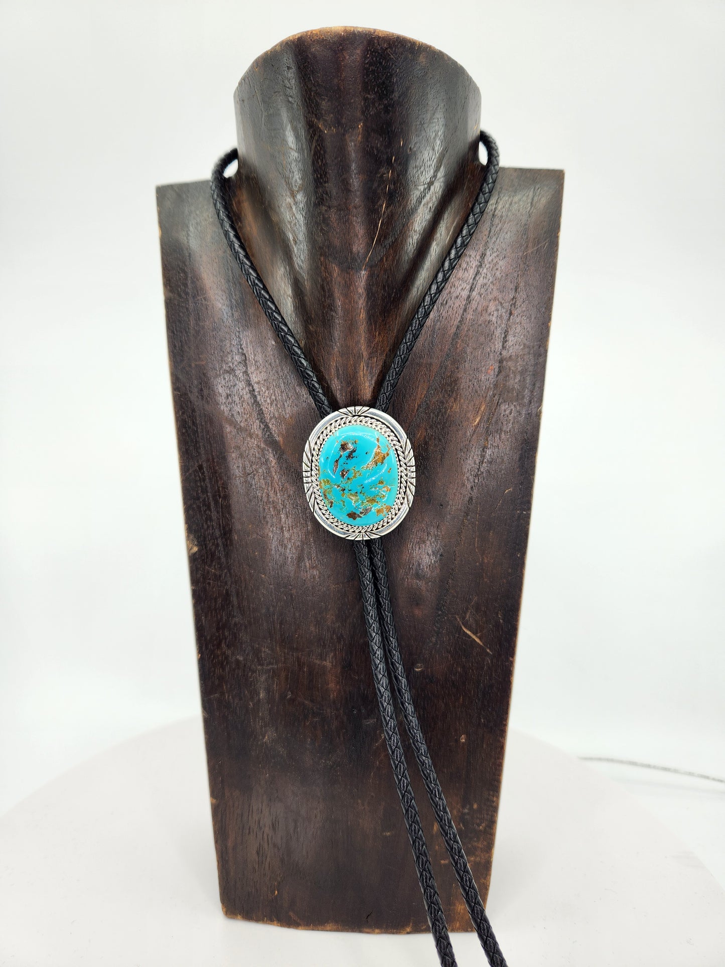 Desert Treasure: Kingman Turquoise Bolo