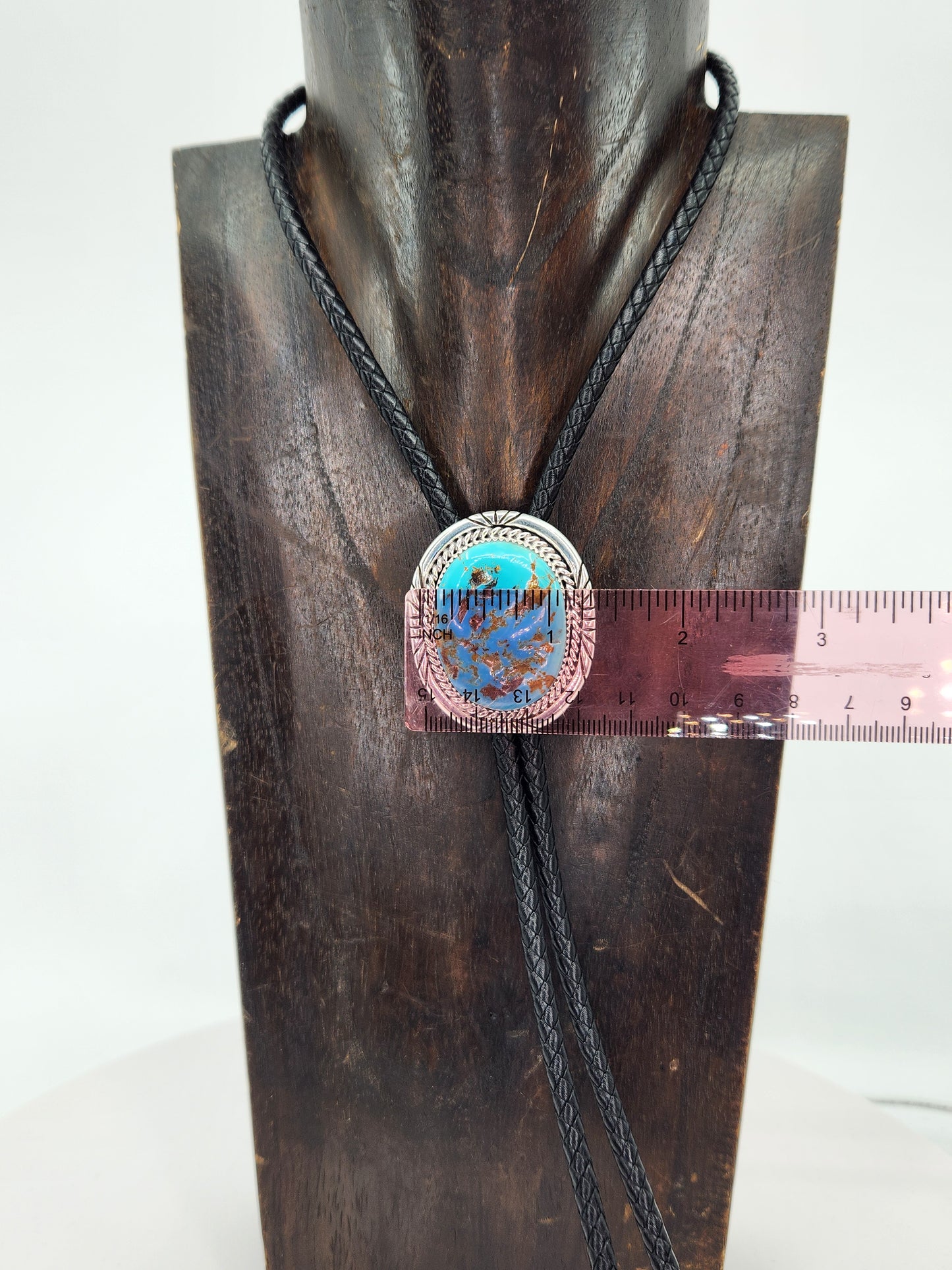 Desert Treasure: Kingman Turquoise Bolo