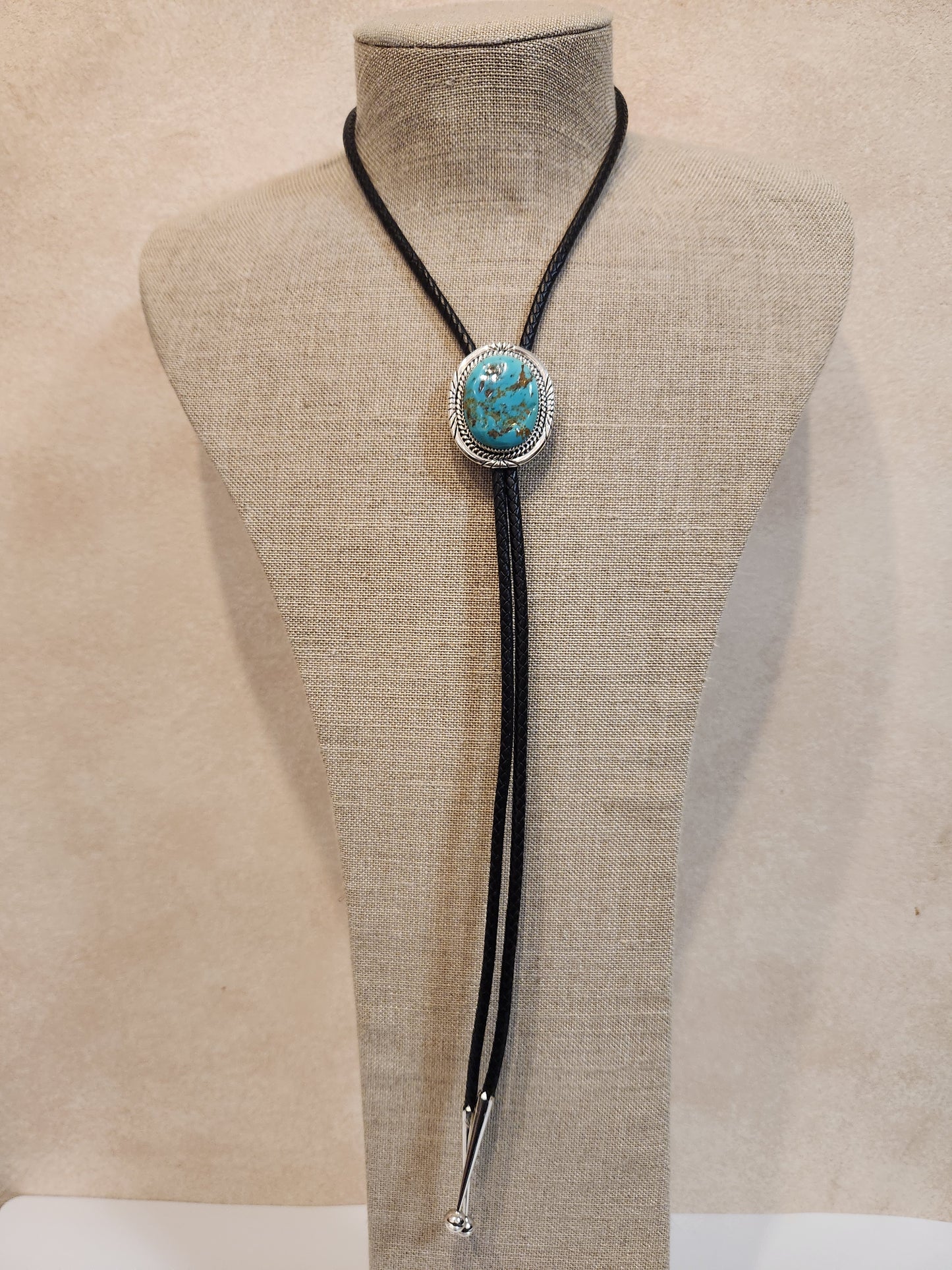 Desert Treasure: Kingman Turquoise Bolo