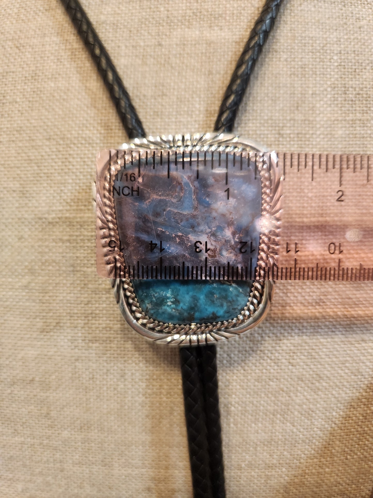 Desert Treasure: Kingman Turquoise Bolo