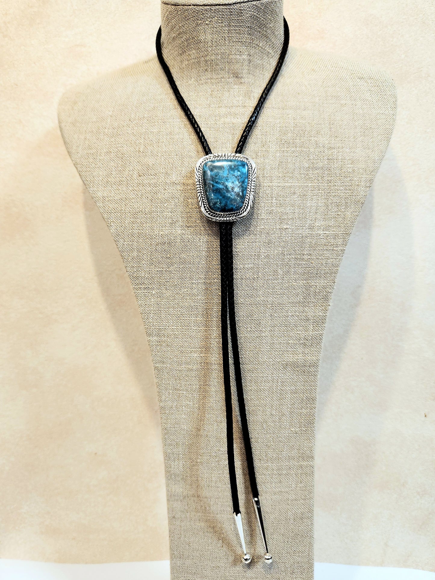 Desert Treasure: Kingman Turquoise Bolo