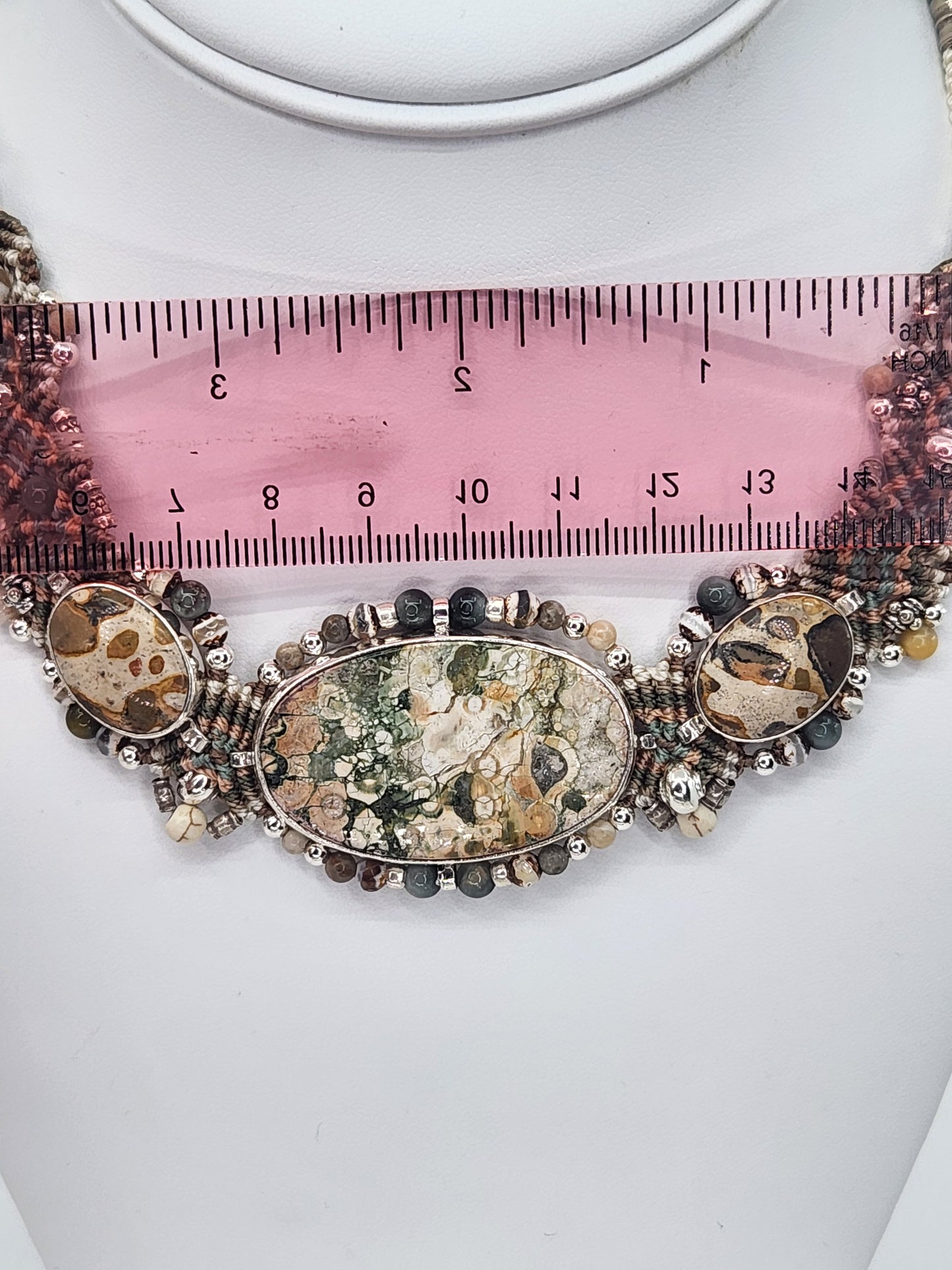 Isha Elafi - Beautiful Ocean Jasper Necklace