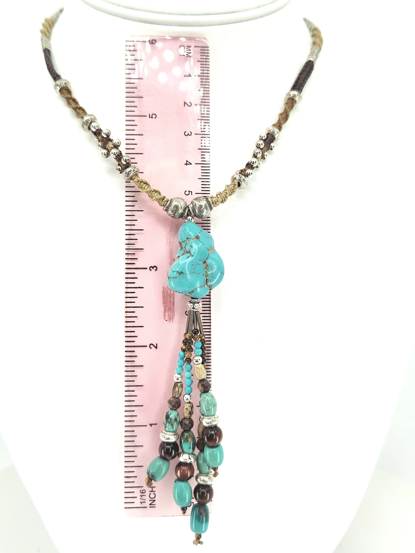 Isha Elafi - Turquoise necklace.
