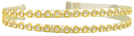 Sterling Silver and 22K Gold Vermeil Bracelet